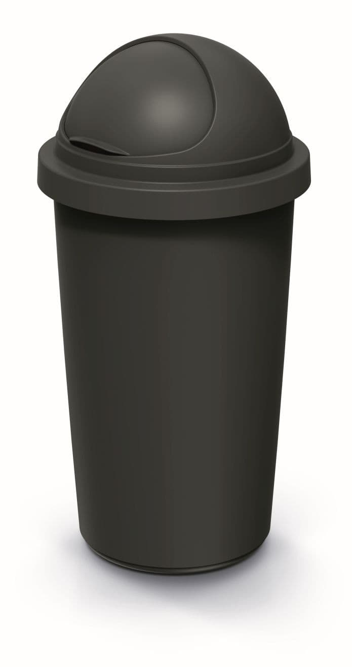 Odpadkový kôš COMPACTO ROLL 30 L čierny 1