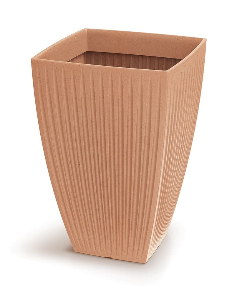 Vysoký kvetináč LATIE SQUAR I 40 cm terakota 1