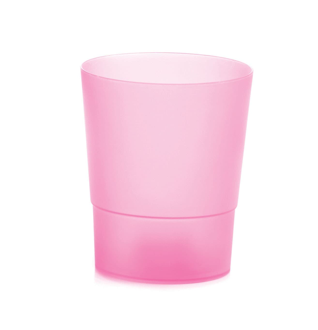 Kvetináč Coubi Orchidea ružový transparentný mat