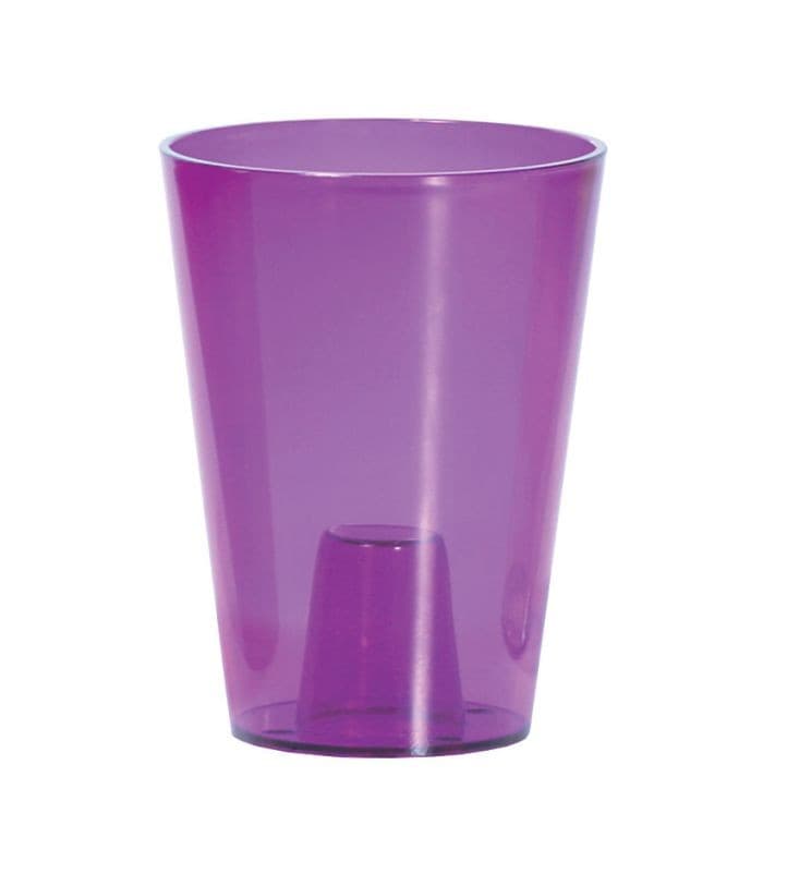 Kvetináč Coubi Orchidea Round fialový 1