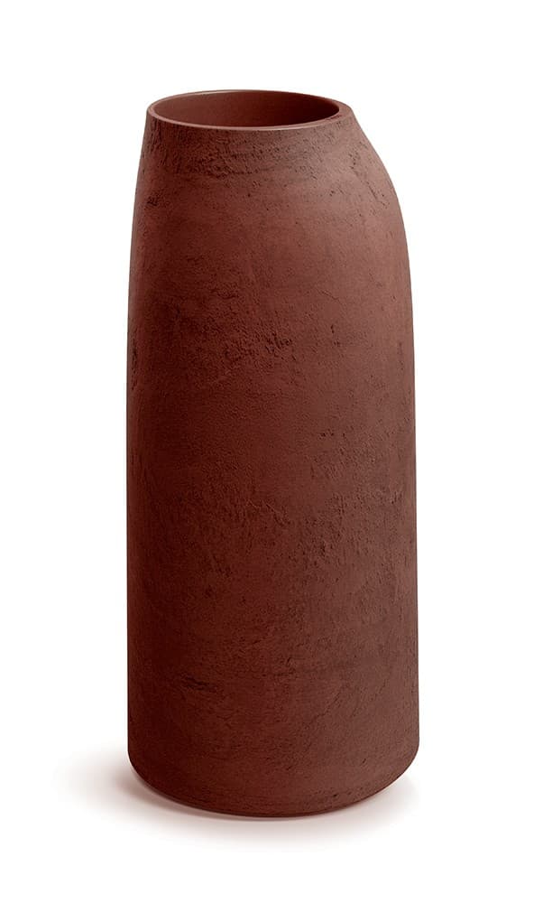 Plastový kvetináč EPOCCOS HIGHOS 46 cm červenohnedý