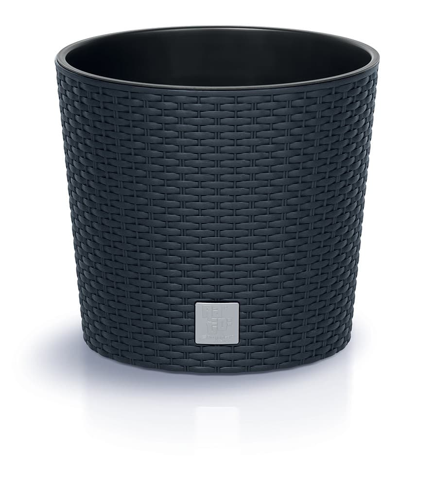 Kvetináč Rato Knitted tmavosivý 1