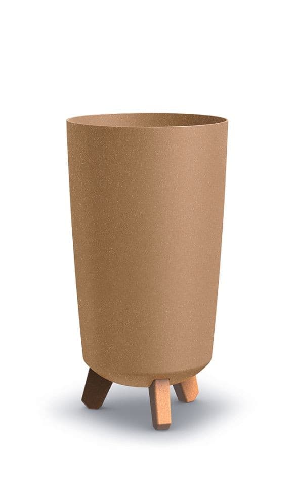Vysoký kvetináč GRACIE TUBA SLIMECO prírodný 1