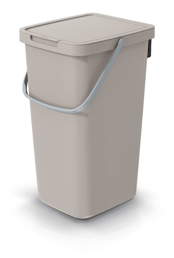 Odpadkový kôš SELECT 25 l svetlo hnedý