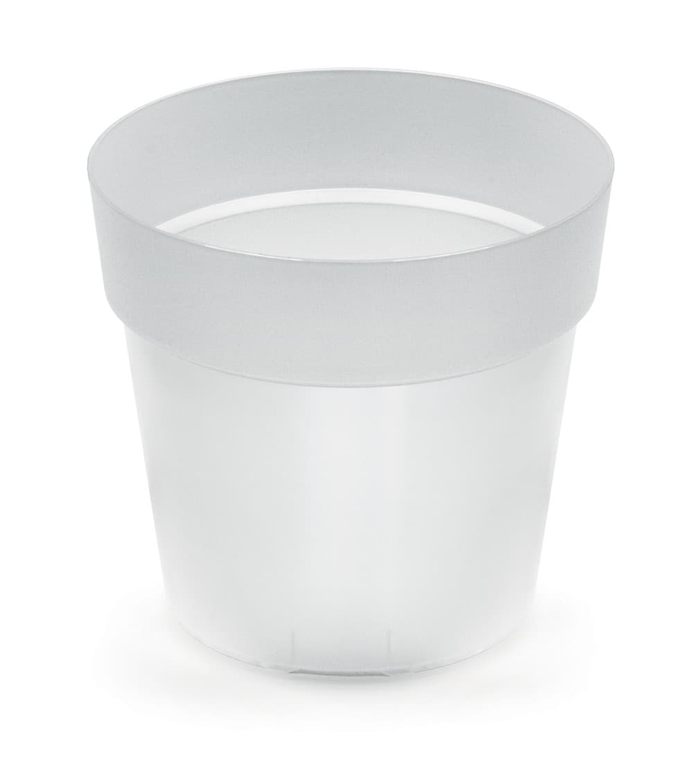 Plastový kvetináč GROWERES transparentný 1