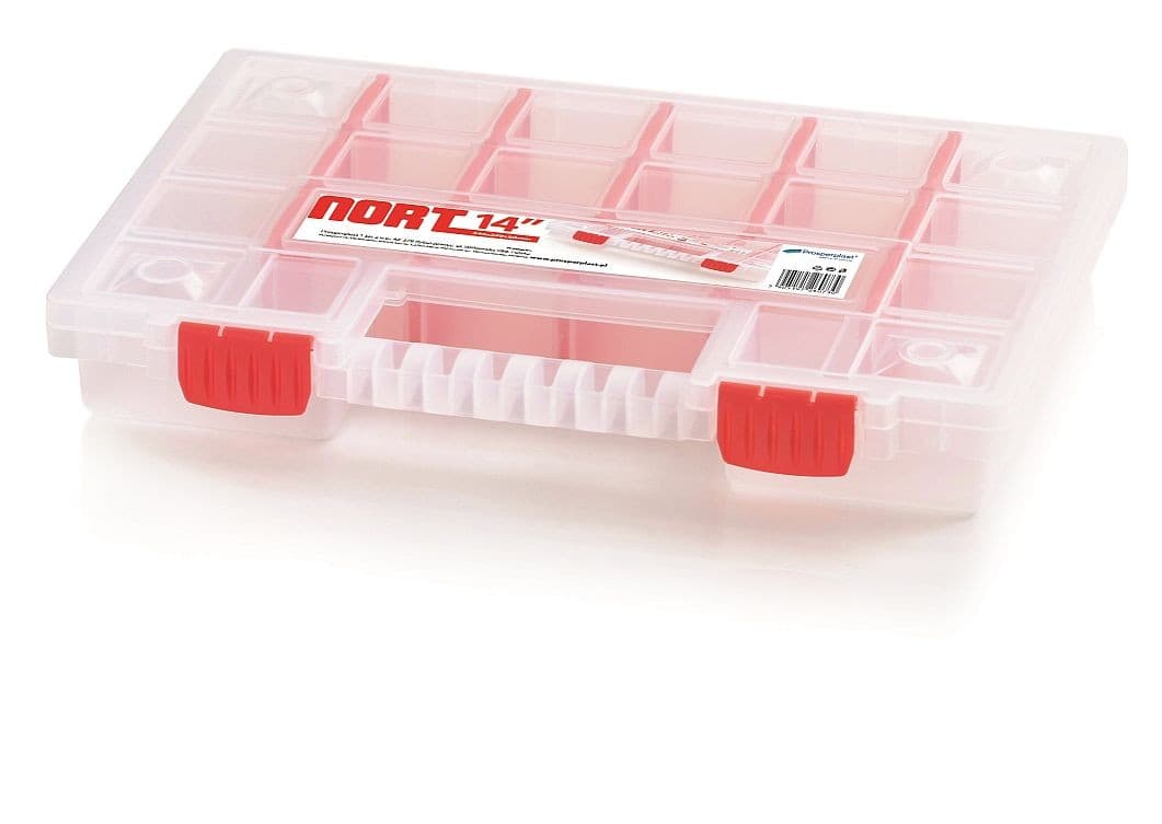 Organizér ZERGOT 34,4 x 24,9 x 5 cm červený 1