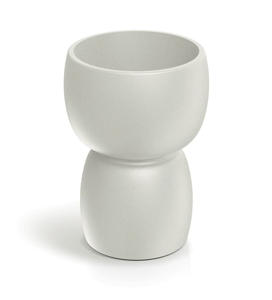 Plastový kvetináč DUALOS ROUNDOS pieskový