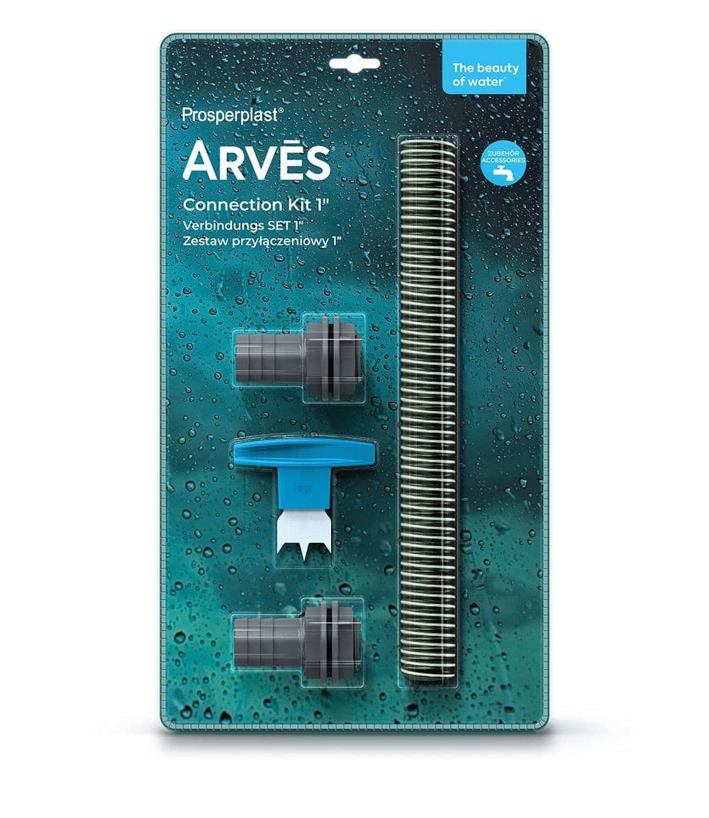 Súprava na pripojenie Connecto Kit 1'' k nádržiam na dažďovú vodu
