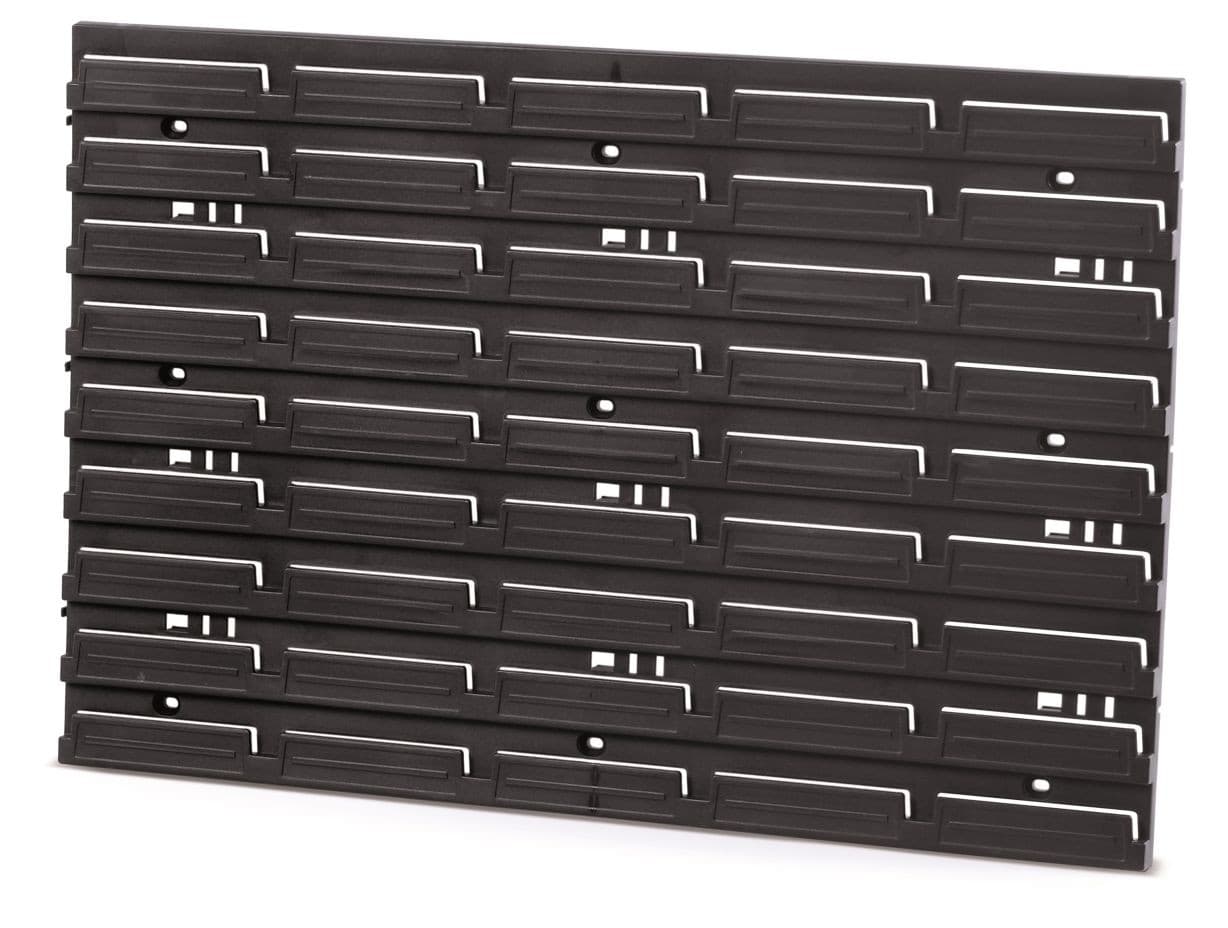 Montážní panel BENER 57,6 x 1,8 x 39 cm černý
