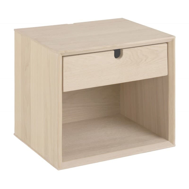 Nočný stolík Century II bielený dub