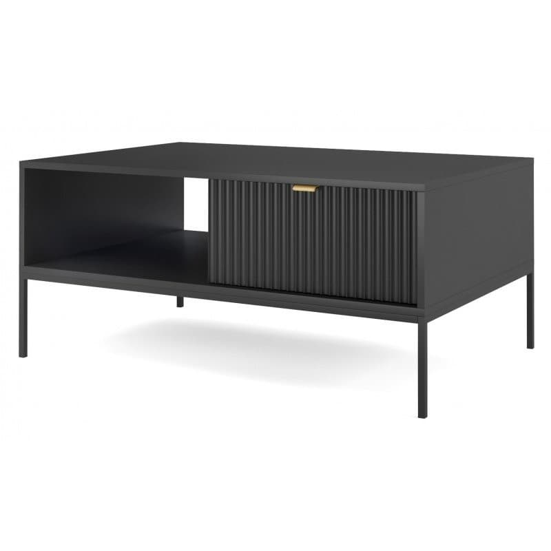Konferenčný stolík Nova 104 cm černý/čierny rám 1