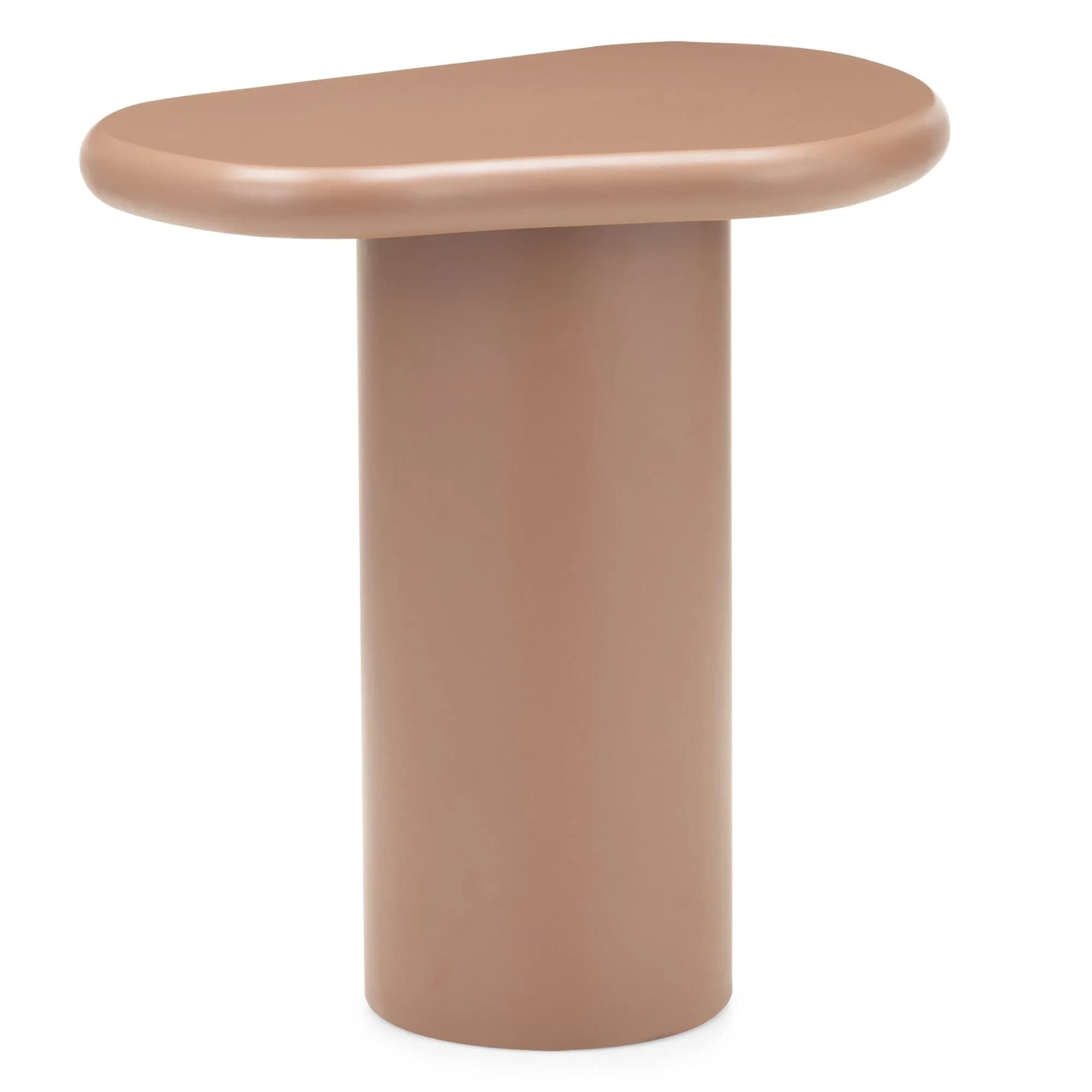 Odkladací stolík Monaco 50 cm škoricový