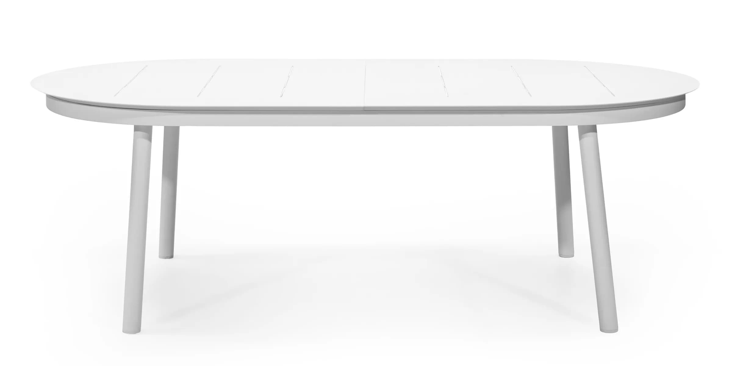 Rozkladací záhradný stôl Marinelli 230\/300 cm biely
