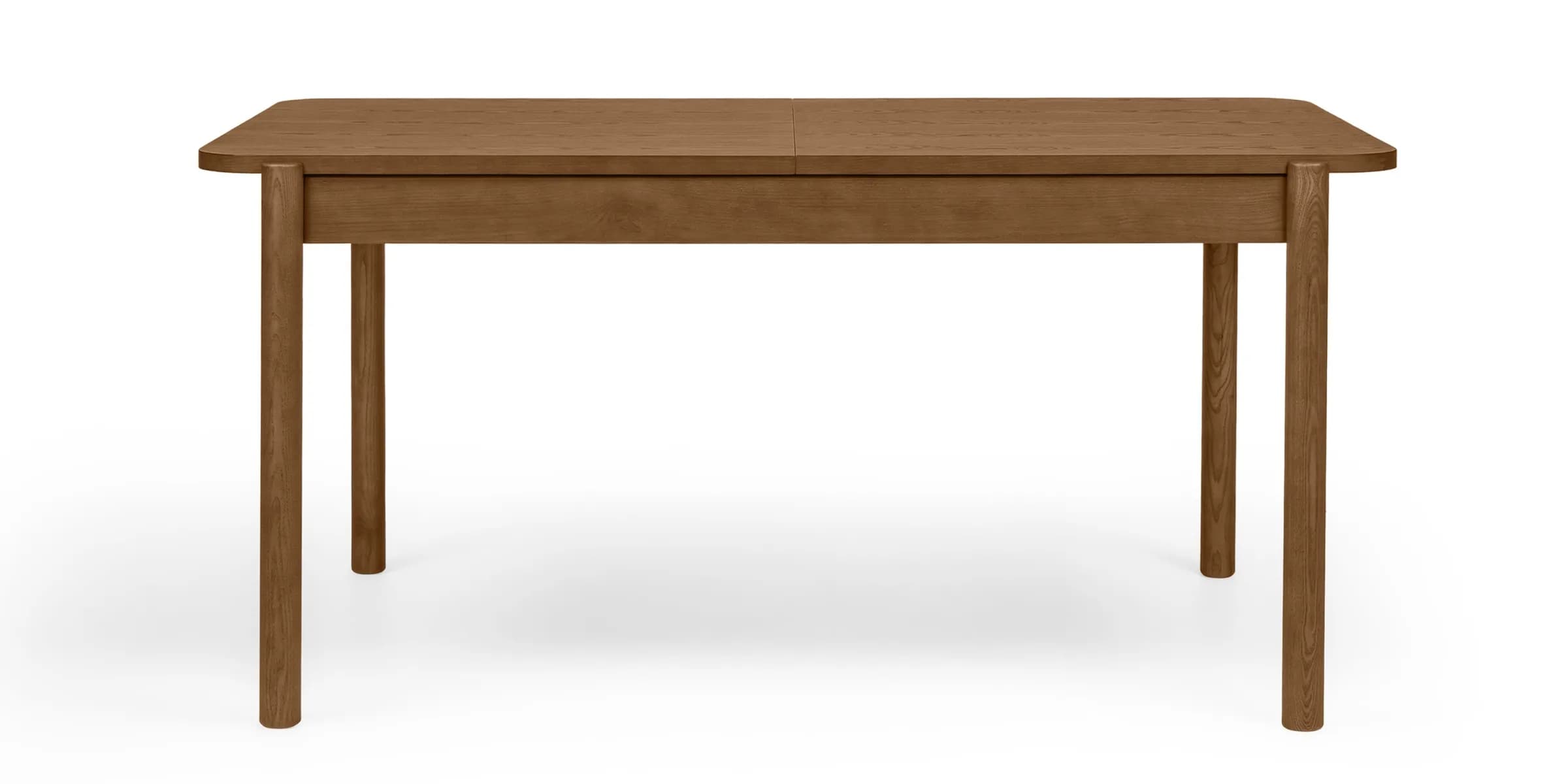 Jedálenský rozkladací stôl Iselio 160/200 cm z masívu hnedý 1