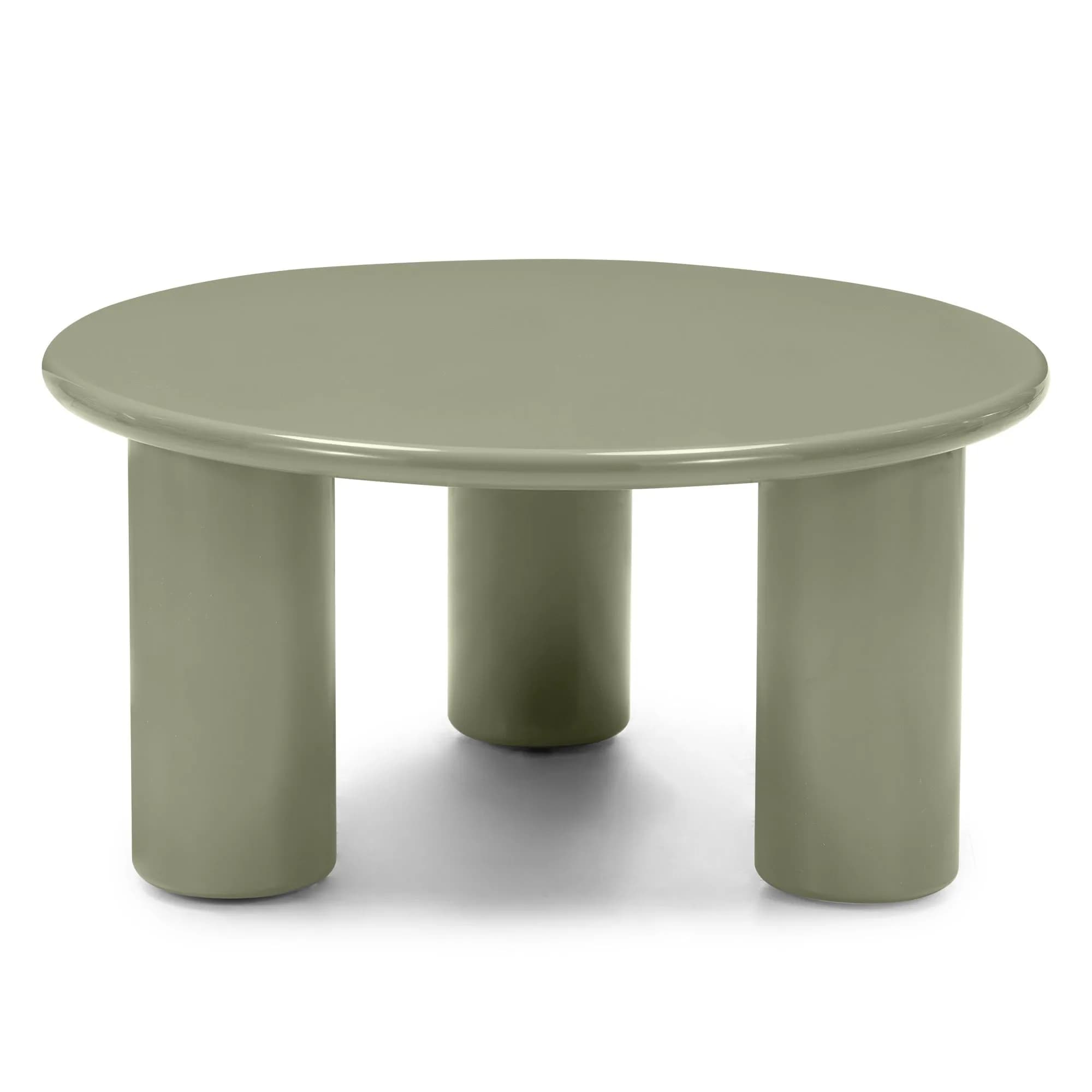 Konferenčný stolík Blair 80 cm olivový