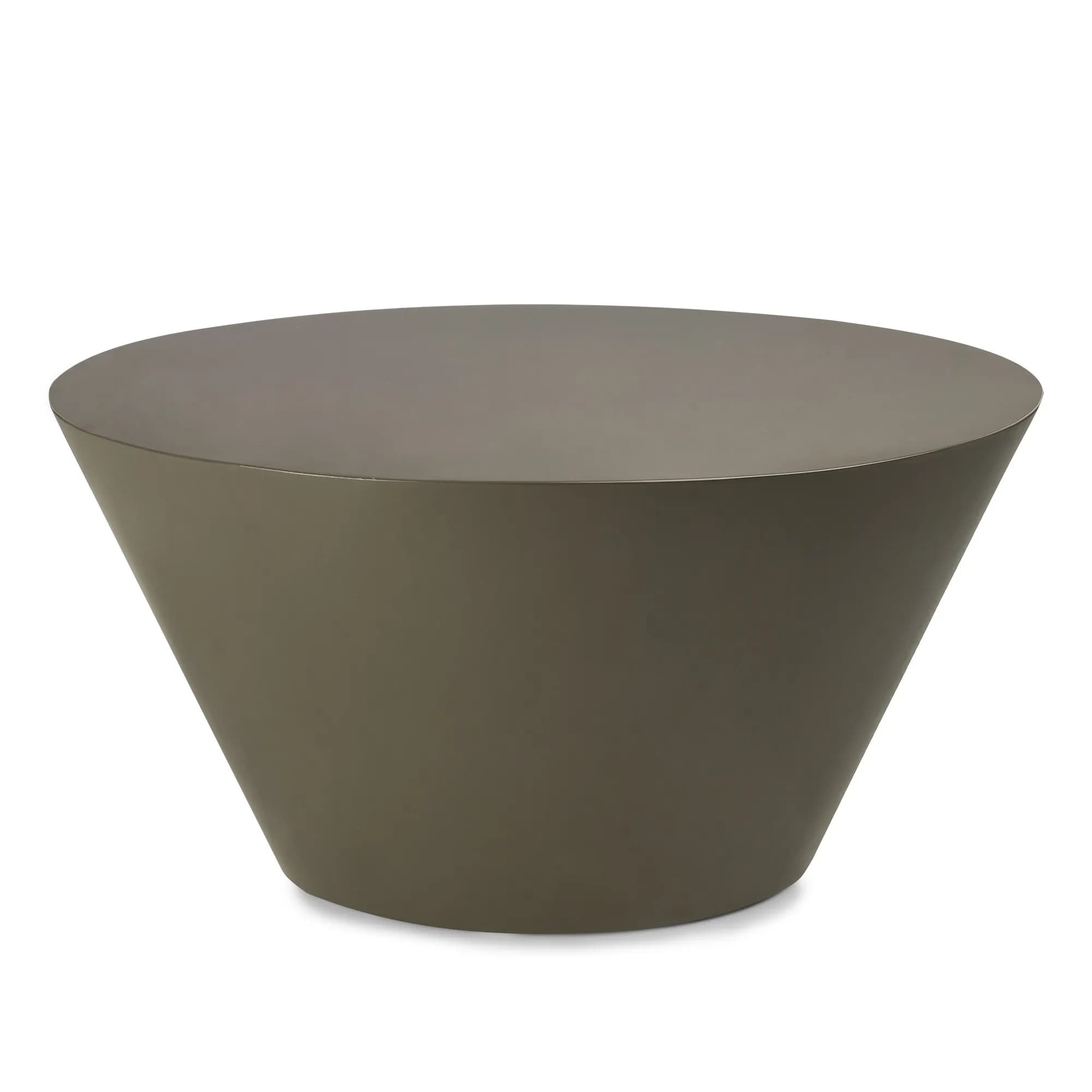 Konferenčný stolík Eclipso 80 cm zeleno-sivý