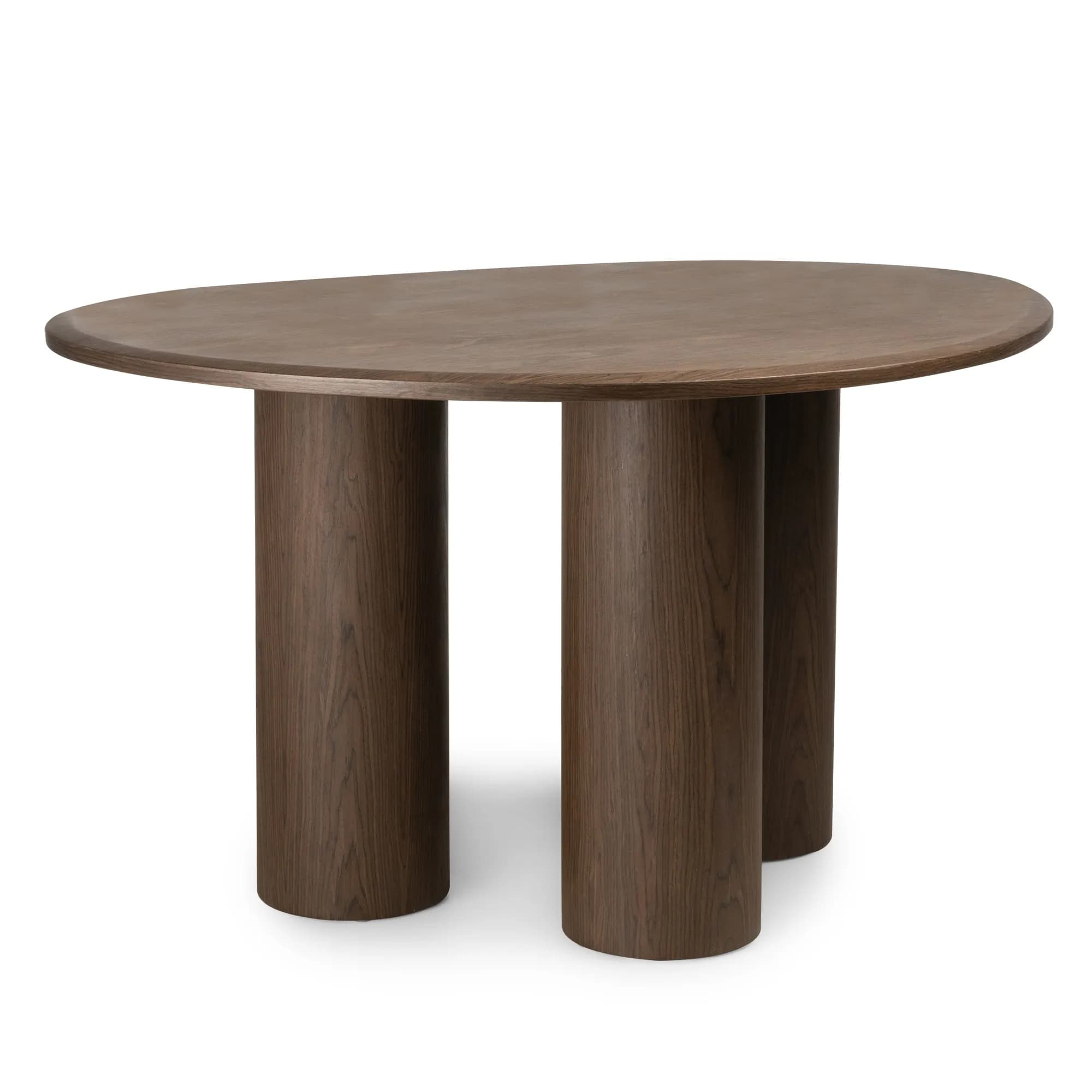 Jedálenský stôl Vesper 140 cm orech tmavý 1