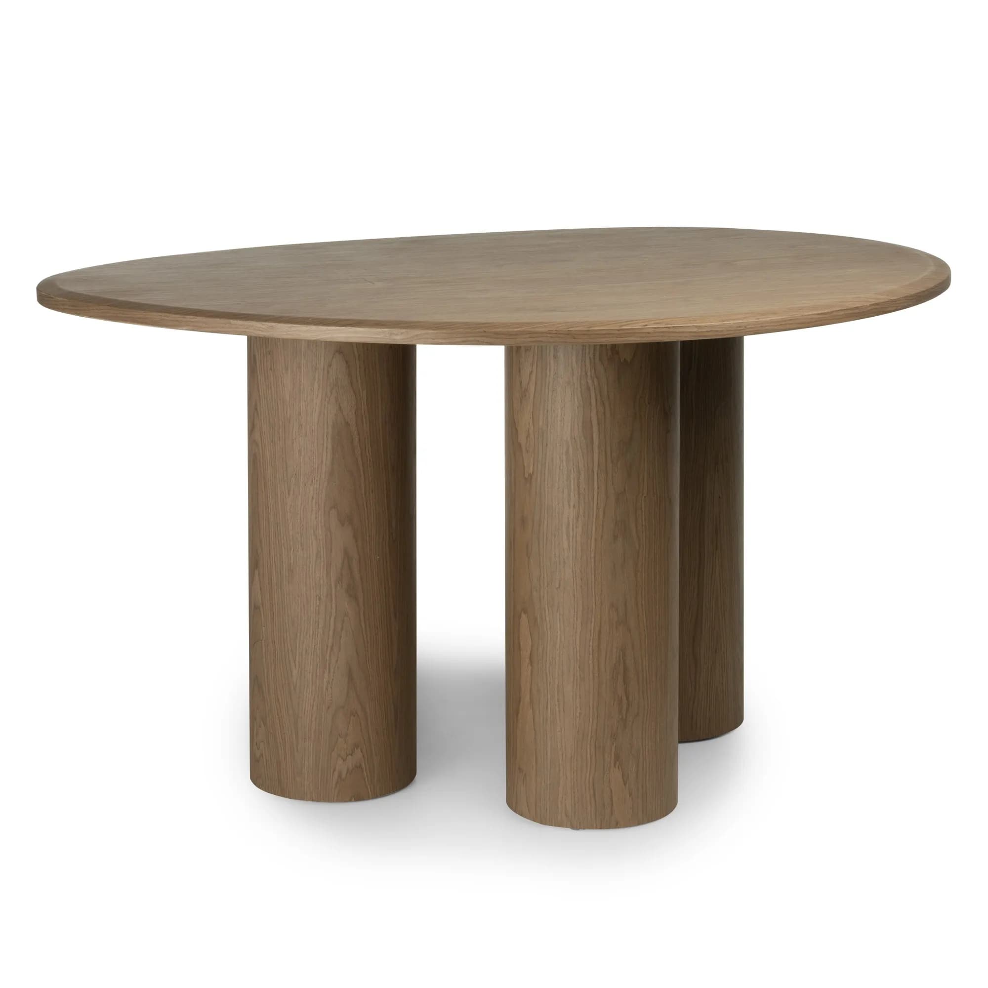 Jedálenský stôl Vesper 140 cm orech svetlý