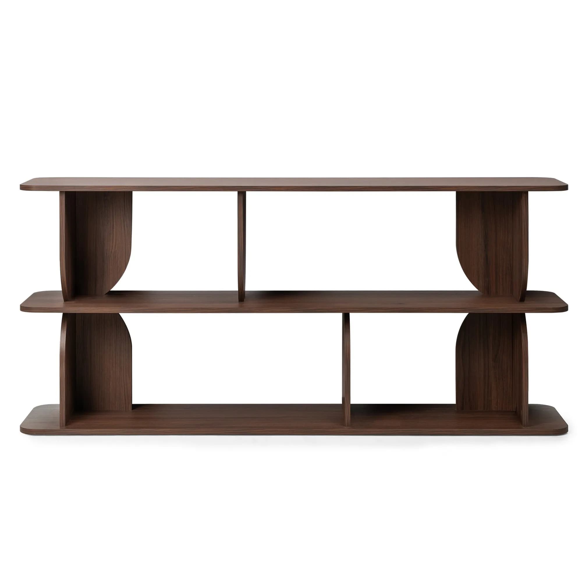 Regál Loocky 160 cm orech Warmia 1
