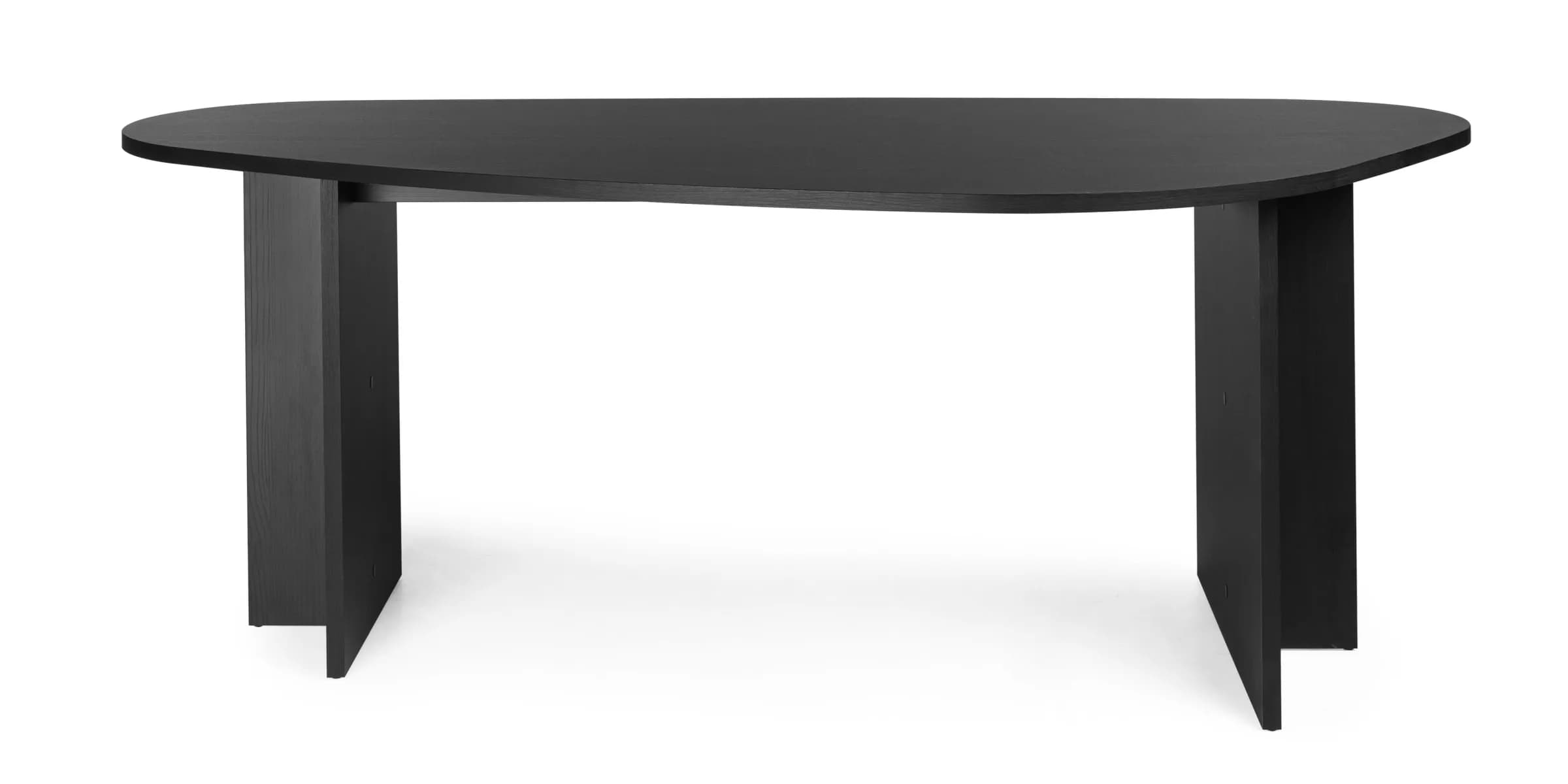 Jedálenský stôl Zeva 200 cm čierny