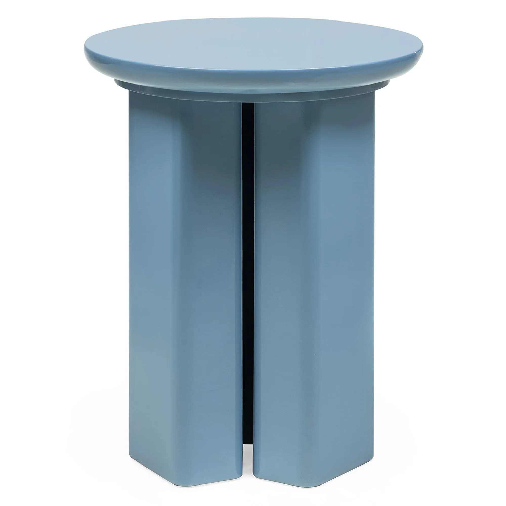 Odkladací stolík Brie 40 cm modrý 1