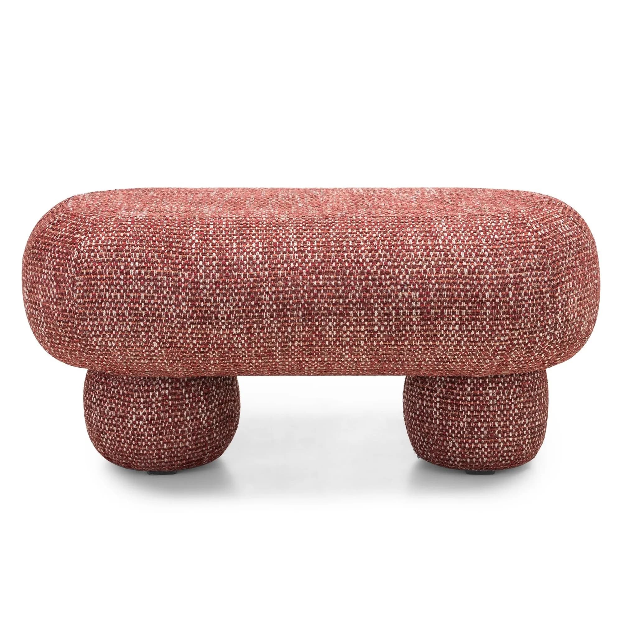 Designový taburet Fragola 90 cm červený 1