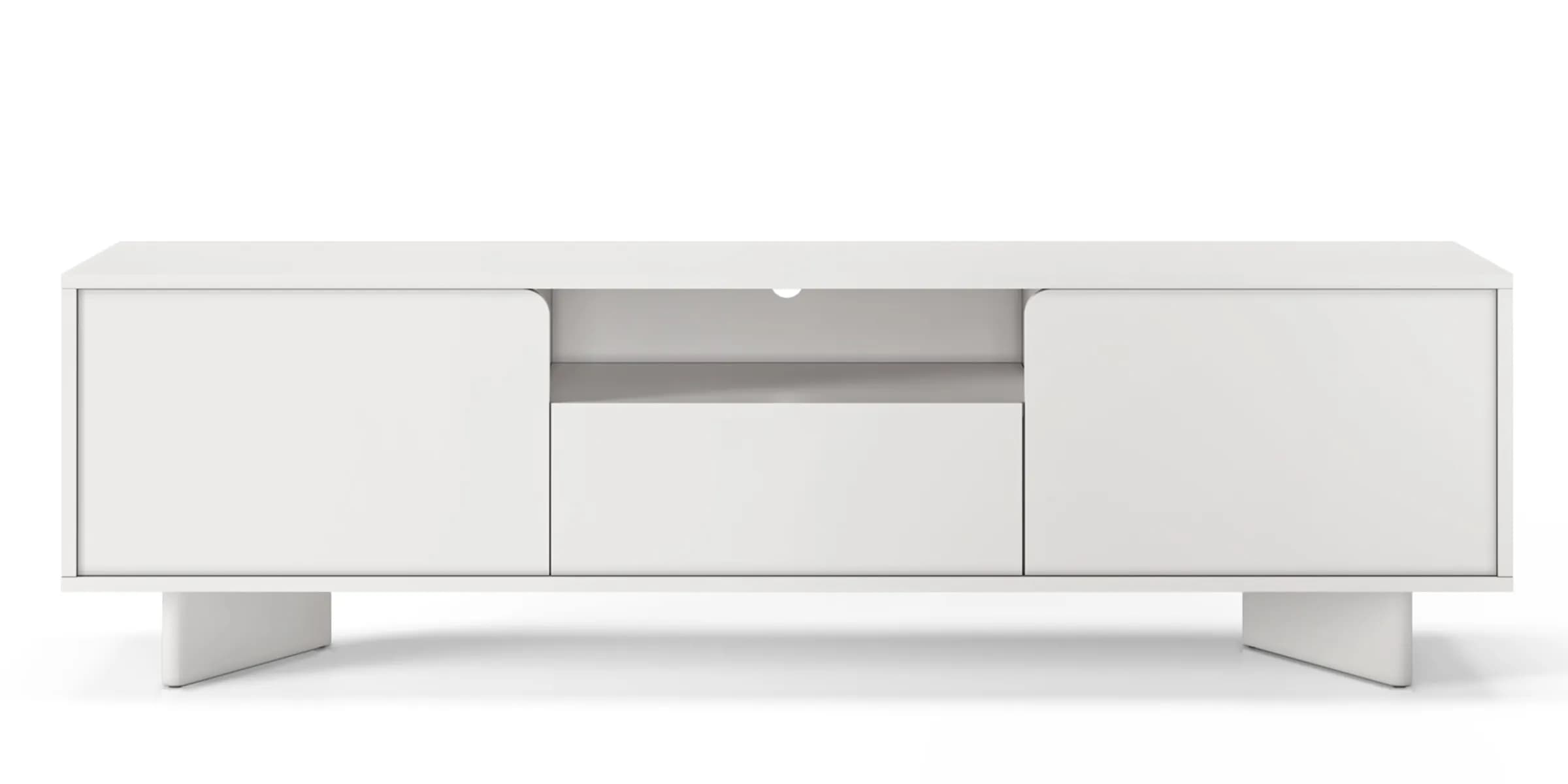 TV stolík Bloom 160 cm biely 1