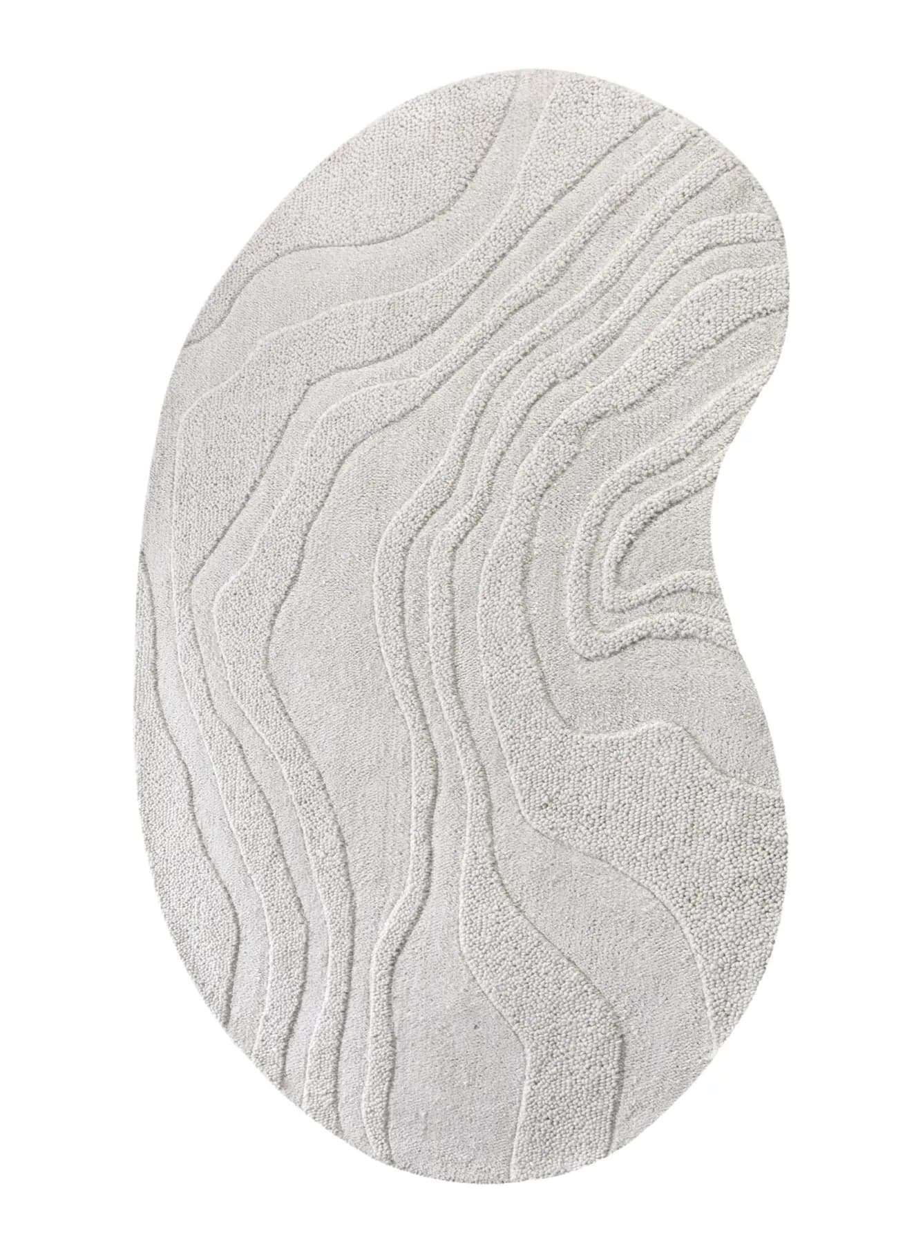 Vlnený koberec Mila 120x180 cm krémový 1