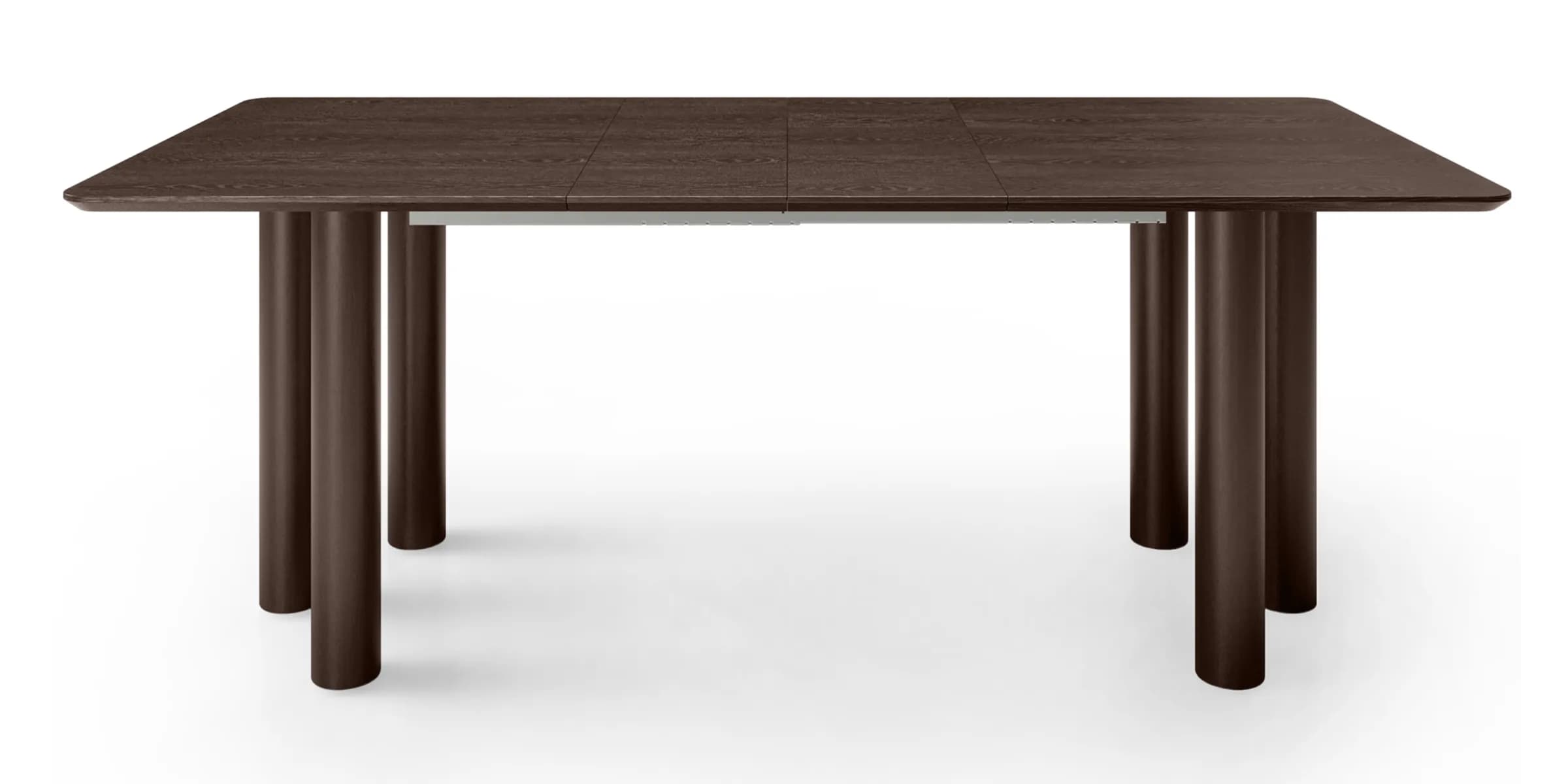 Jedálenský rozkladací stôl Loa 140/200 cm z masívu orech