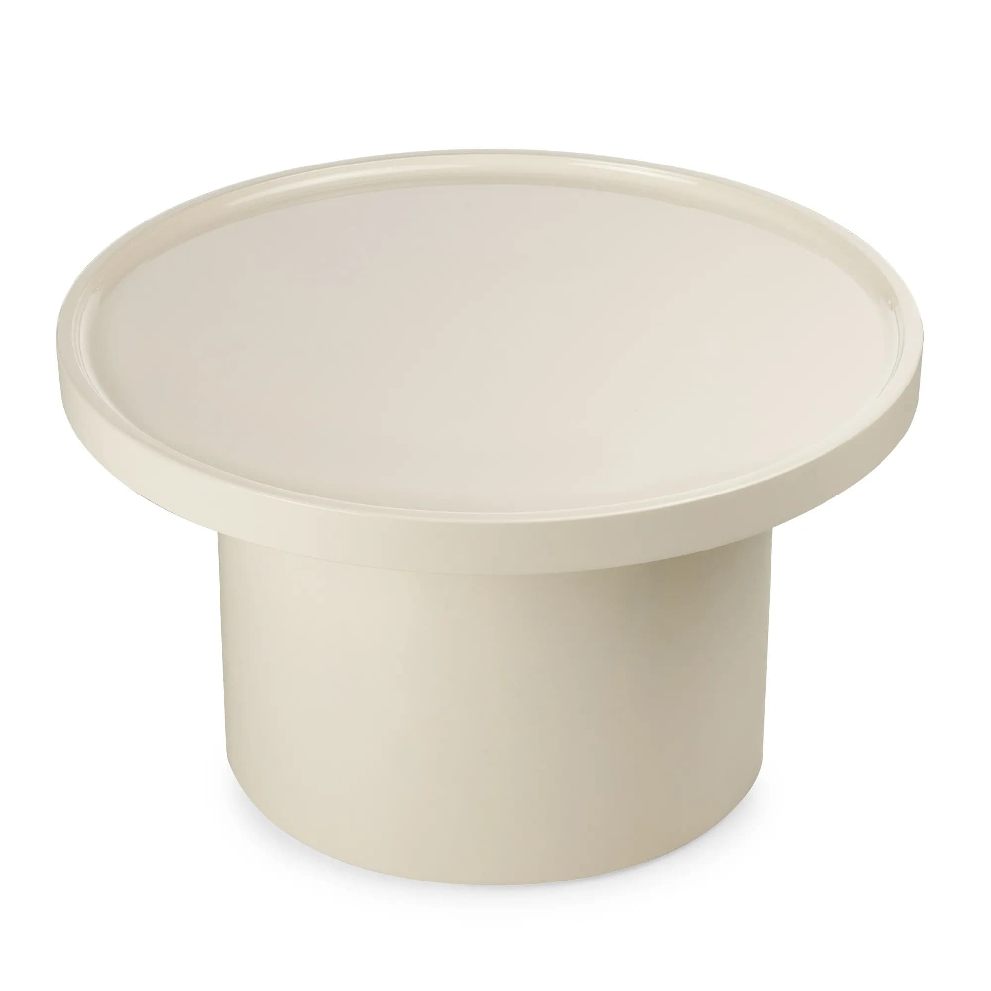 Konferenčný stolík Chia 70 cm biely 1