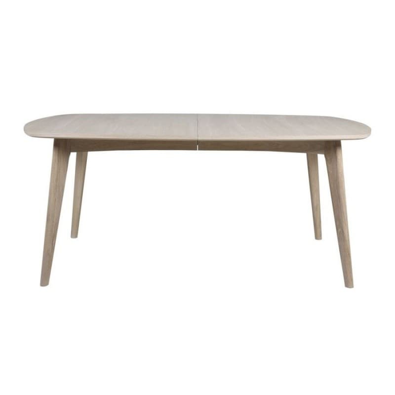 Jedálenský rozkladací stôl Marte 180/270 cm dub biely 1