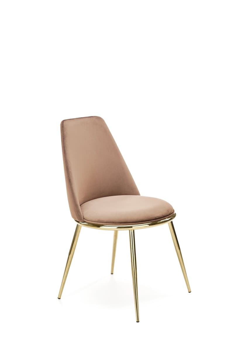 Dizajnová stolička GLAMOUR K460 béžová 1