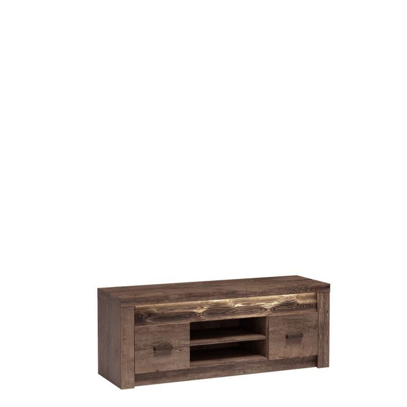 TV stolík Indianapolis 137 cm jaseň tmavý 1