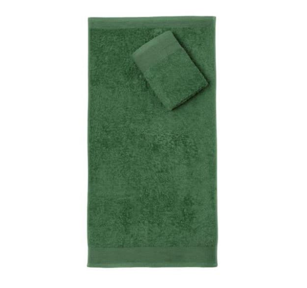 Bavlnený uterák Aqua 50x100 cm fľaškovo zelený