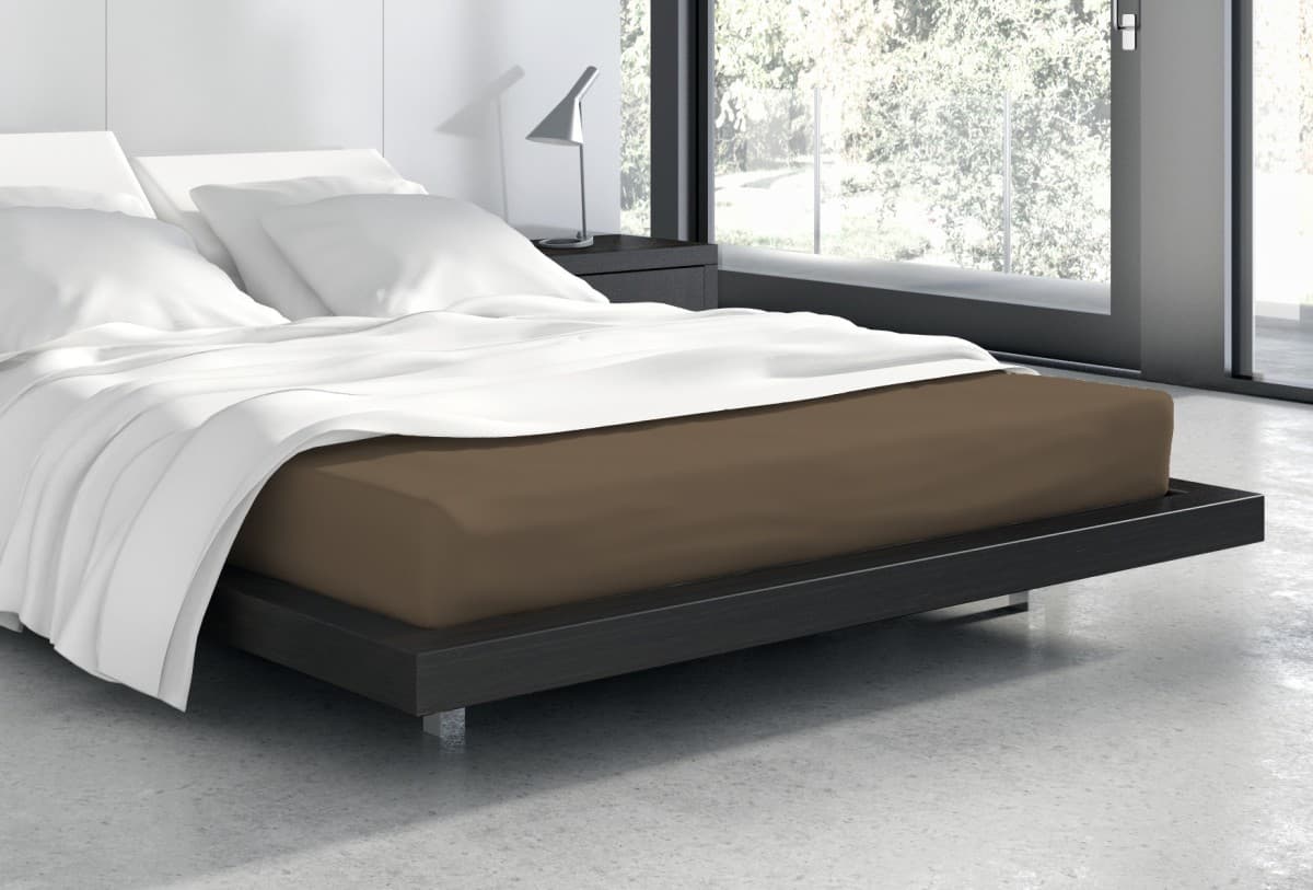 Froté prestieradlo SMOOTH 180x200 cm hnedé