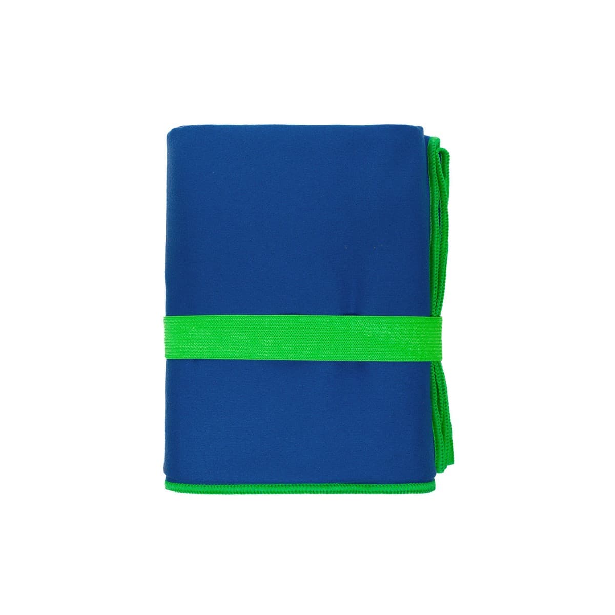 Uterák z mikrovlákna FITNESS 80x130 cm s gumičkou modrý/zelený