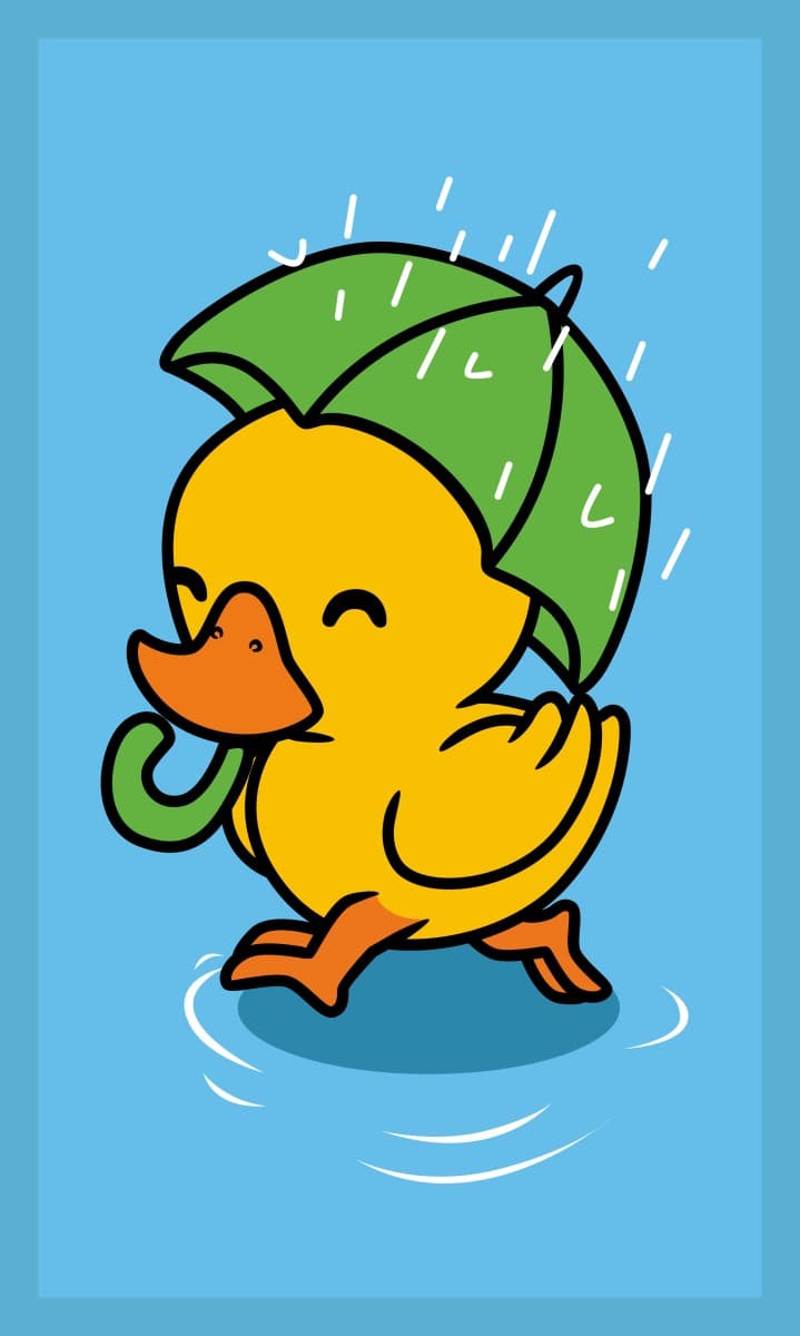 Bavlnená froté osuška DUCK 017 30x50 cm modrá 1