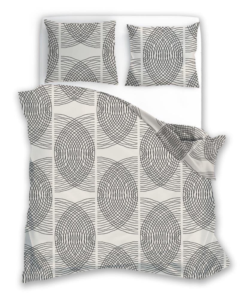 Obliečky z mikrovlákna Satyn 008 140x200 cm + 70x90 cm béžové