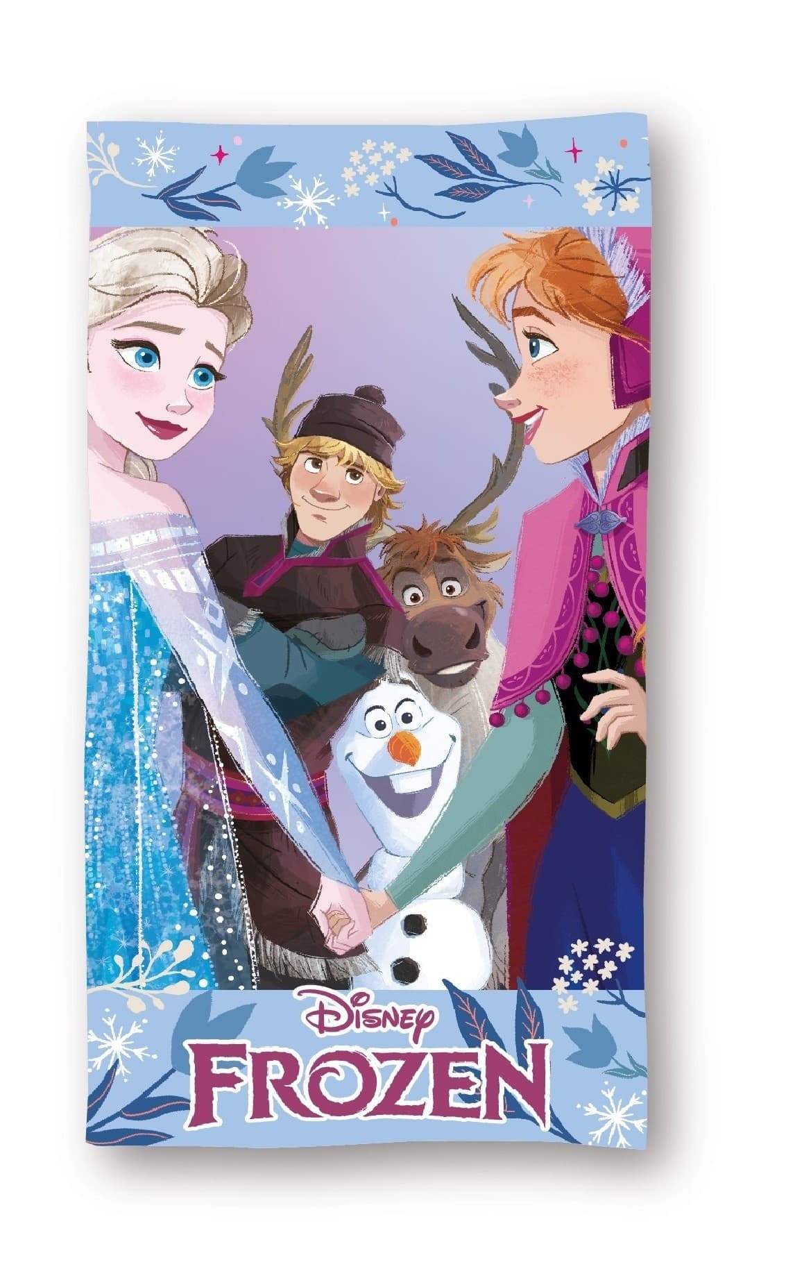 Detská bavlnená osuška Robin Frozen 70x140 cm viacfarebná