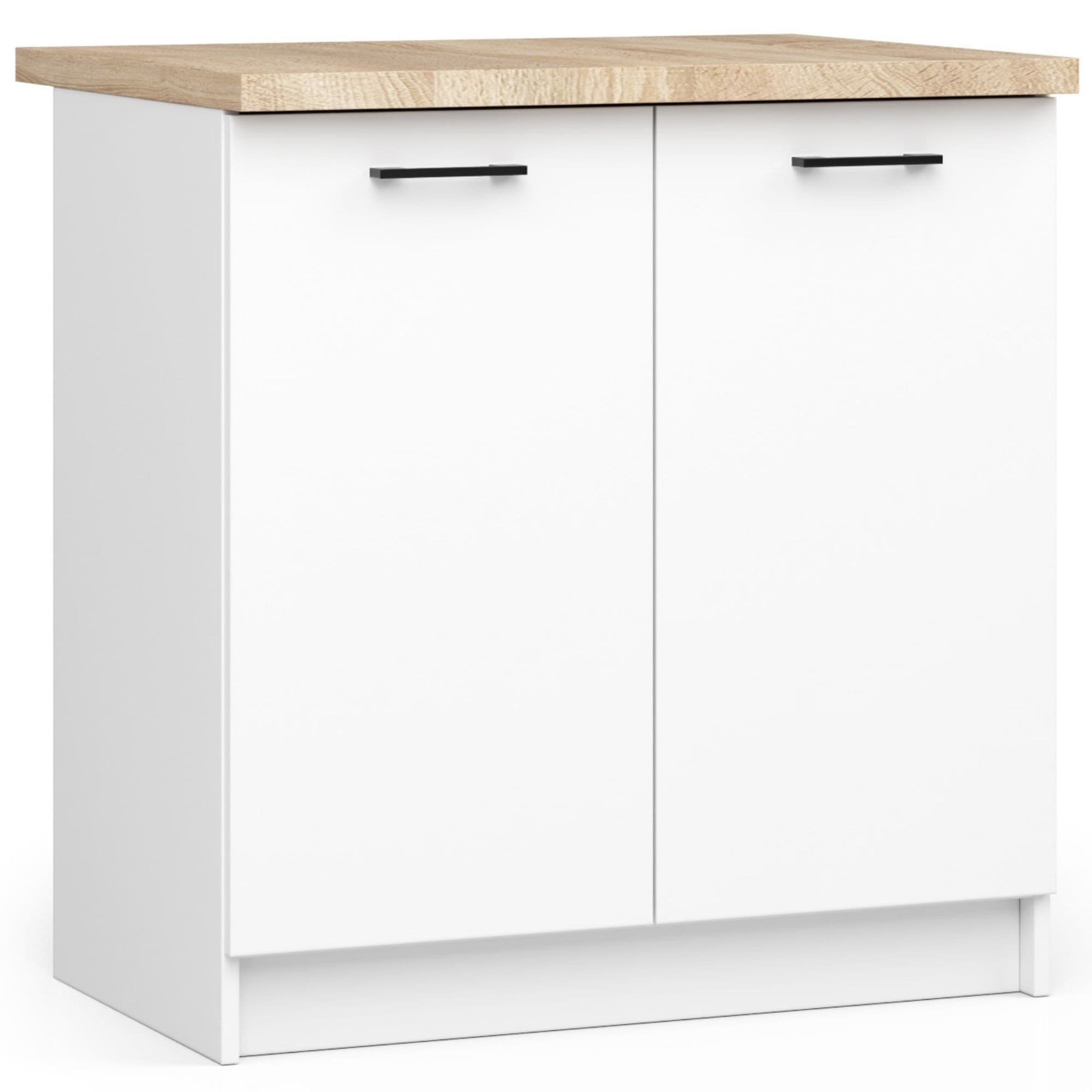 Kuchynská skrinka Olivia S 80 cm 2D biela