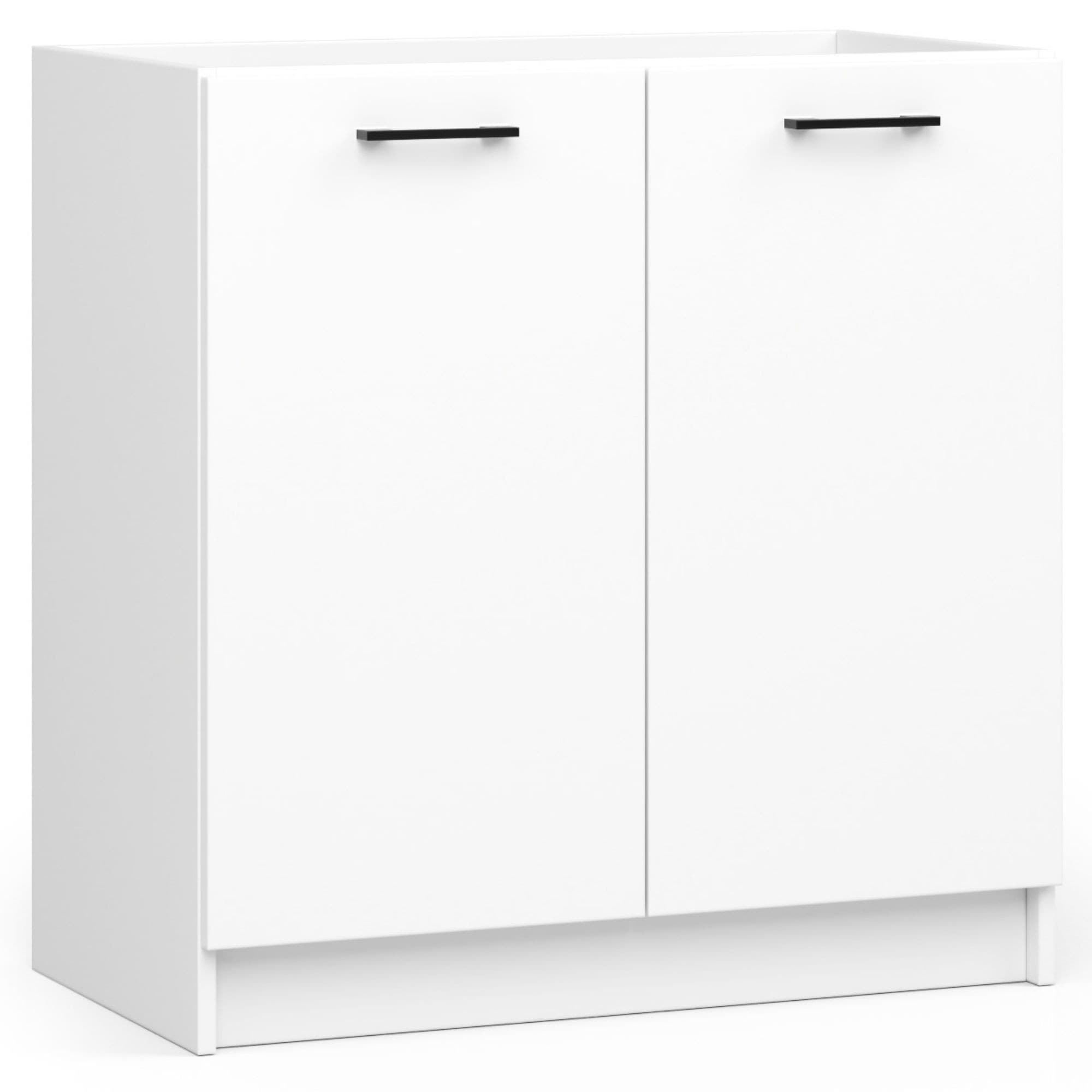 Kuchynská skrinka pod drez Olivia S 80 cm biela