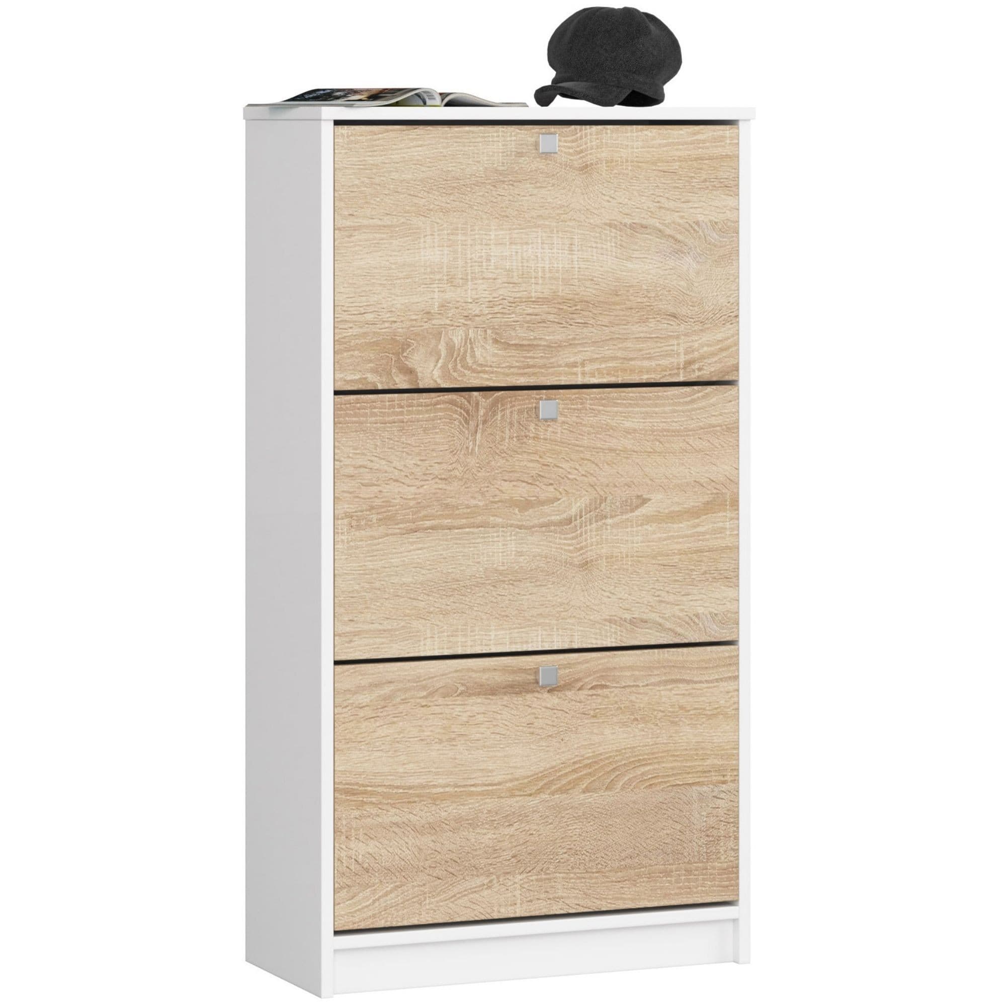 Botník Kara 60 cm dub sonoma/biely 1