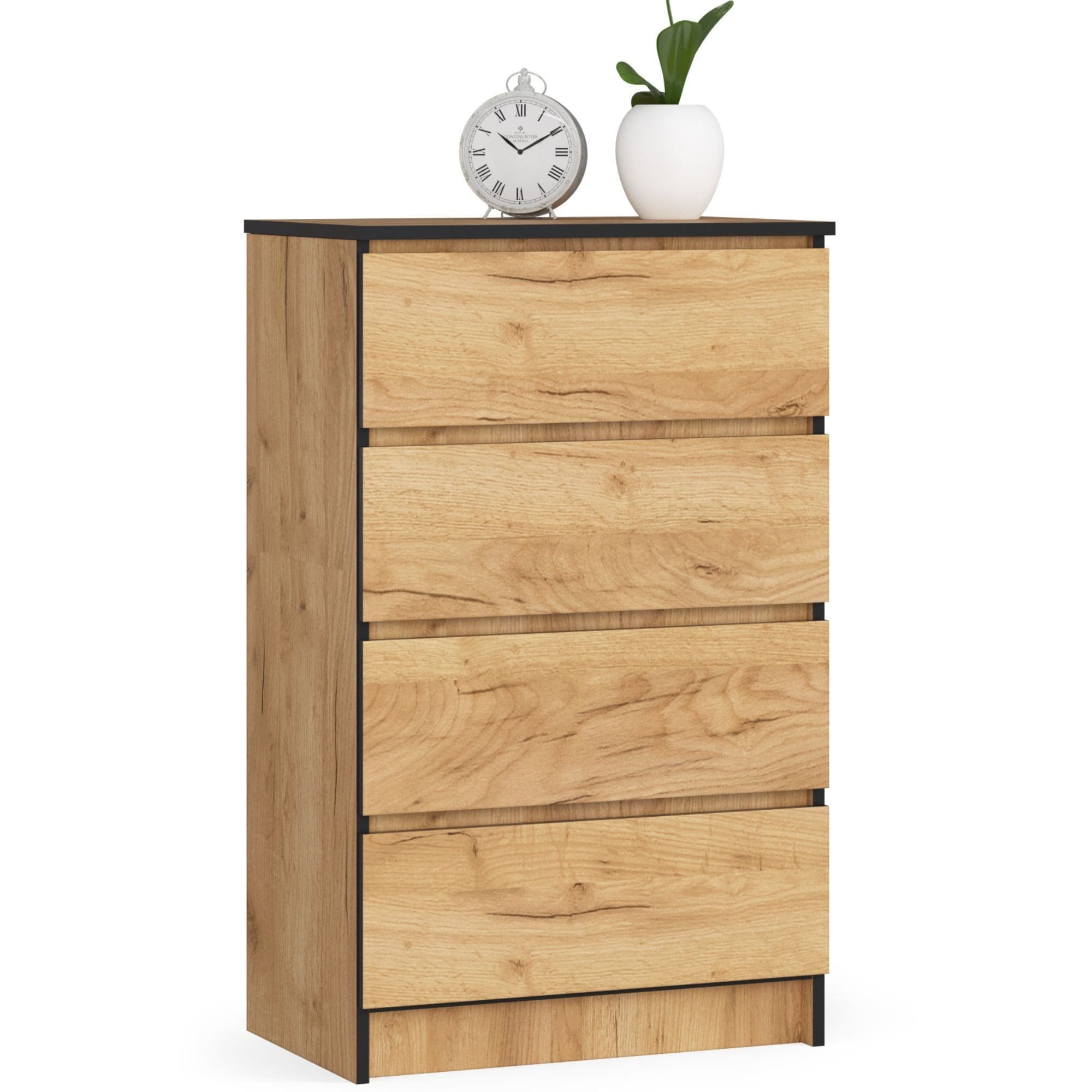 Komoda K60 cm so 4 zásuvkami dub craft 1