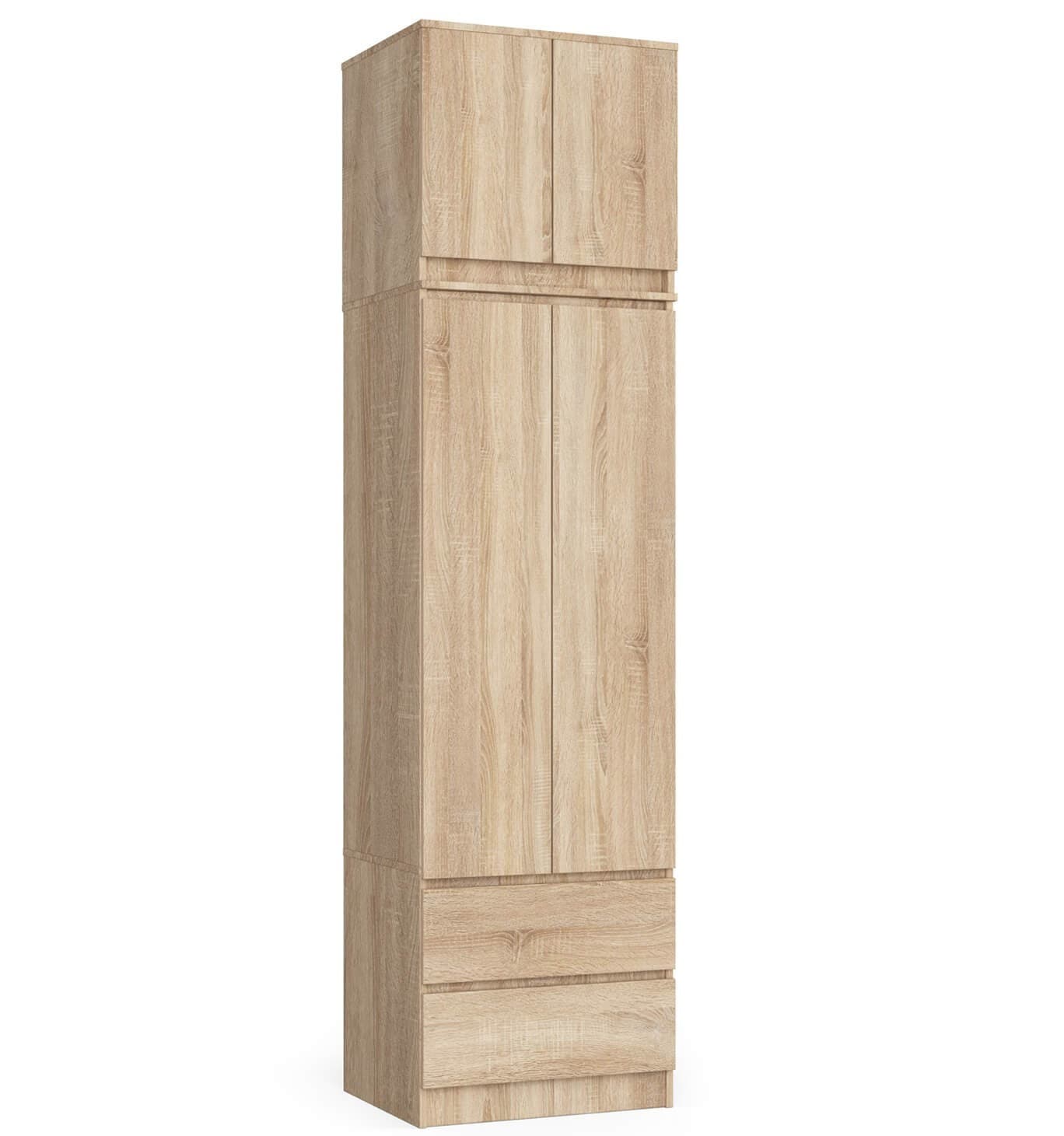 Šatník s nadstavcom STAR 234 cm