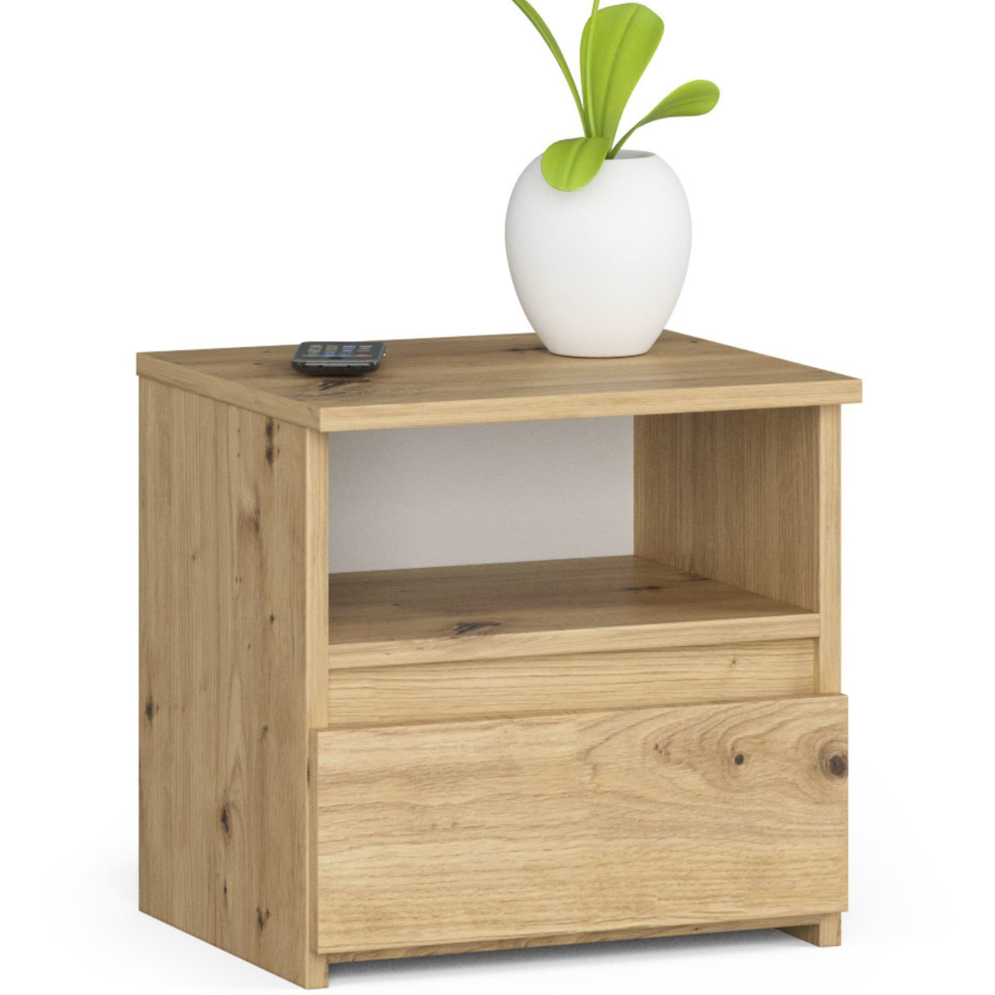 Nočný stolík CL1 40 cm dub artisan 1