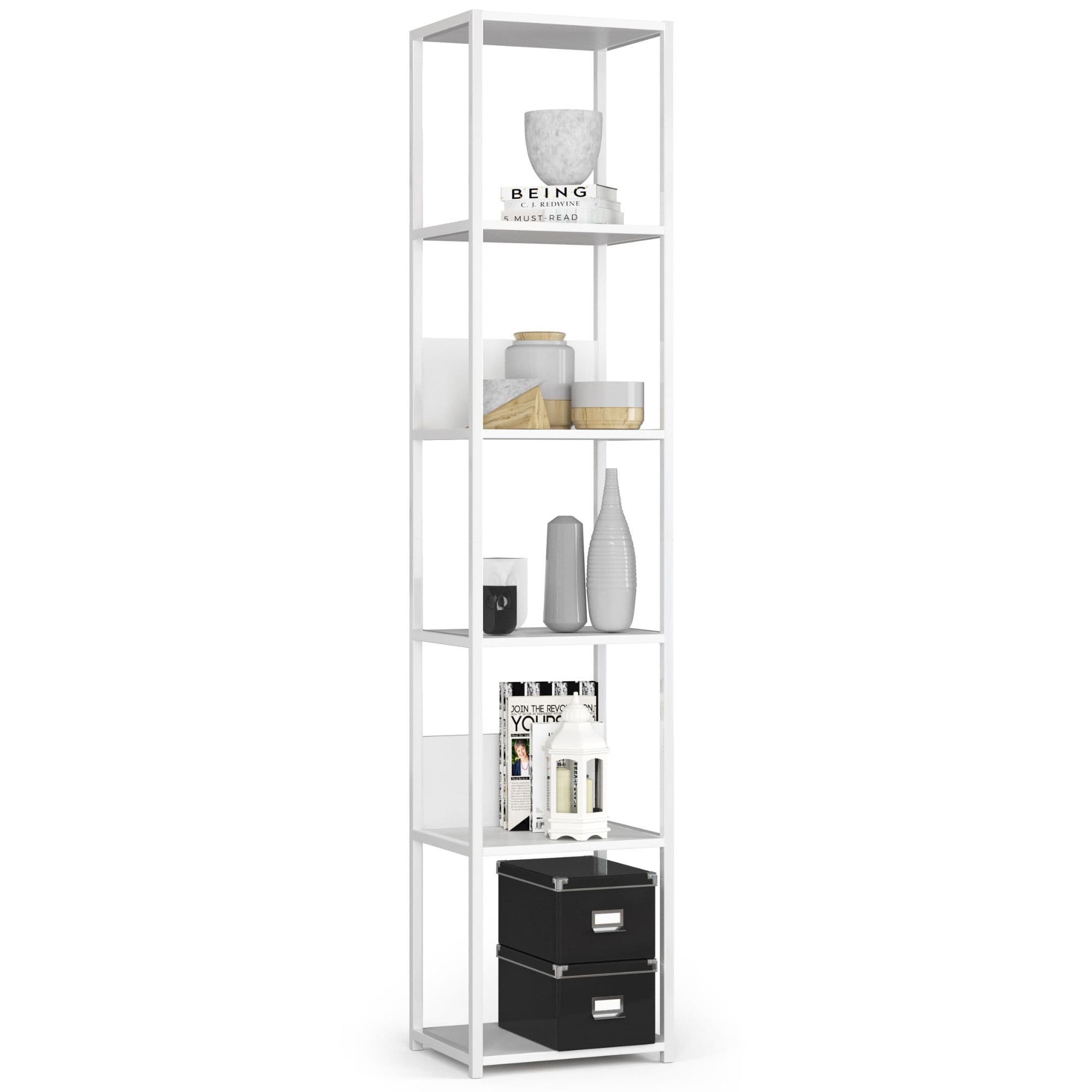 Regál LOFT 40 cm biely