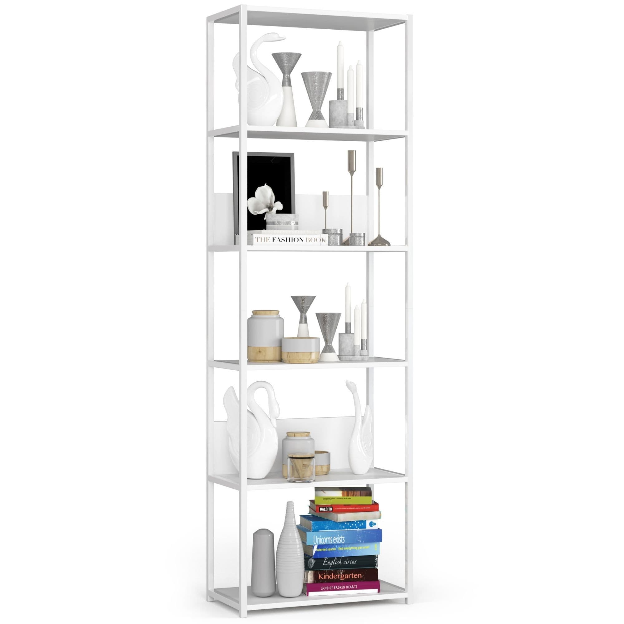 Regál LOFT 60 cm biely 1