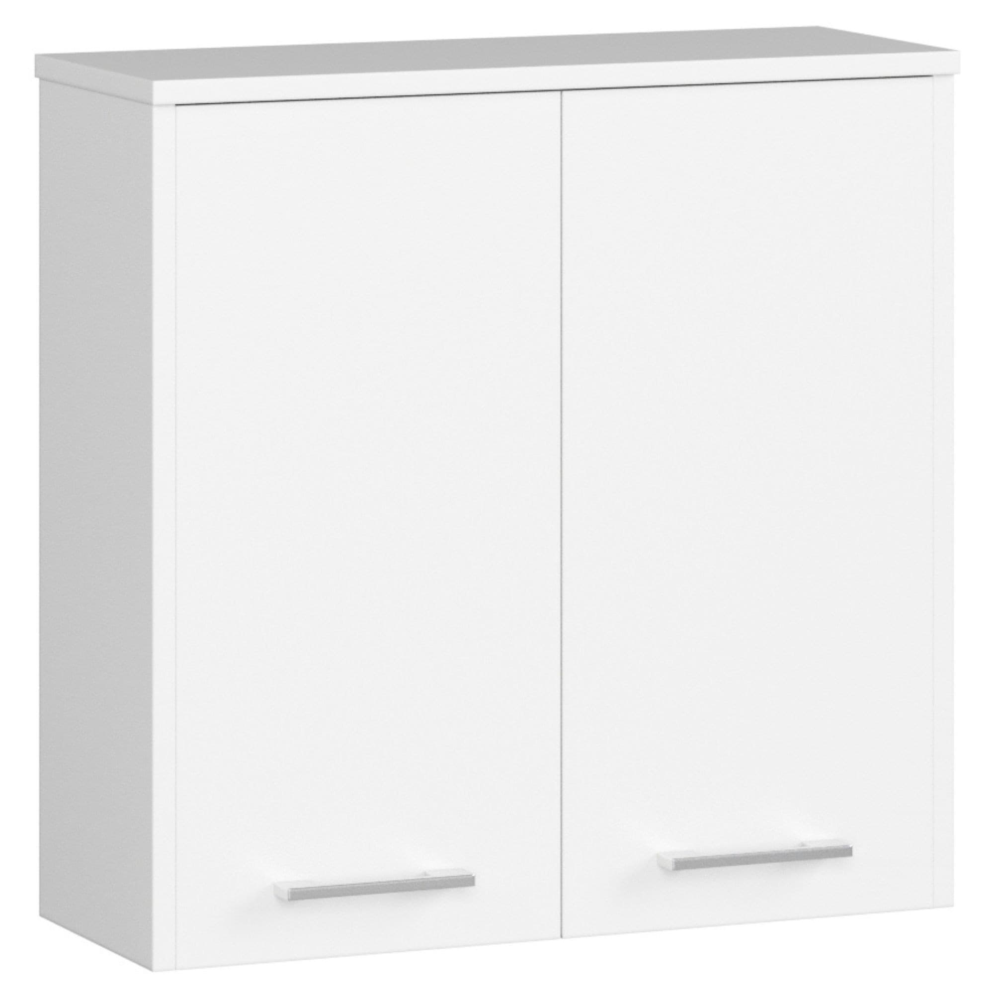 Závěsná koupelnová skříňka Fin 60 cm bílá 1