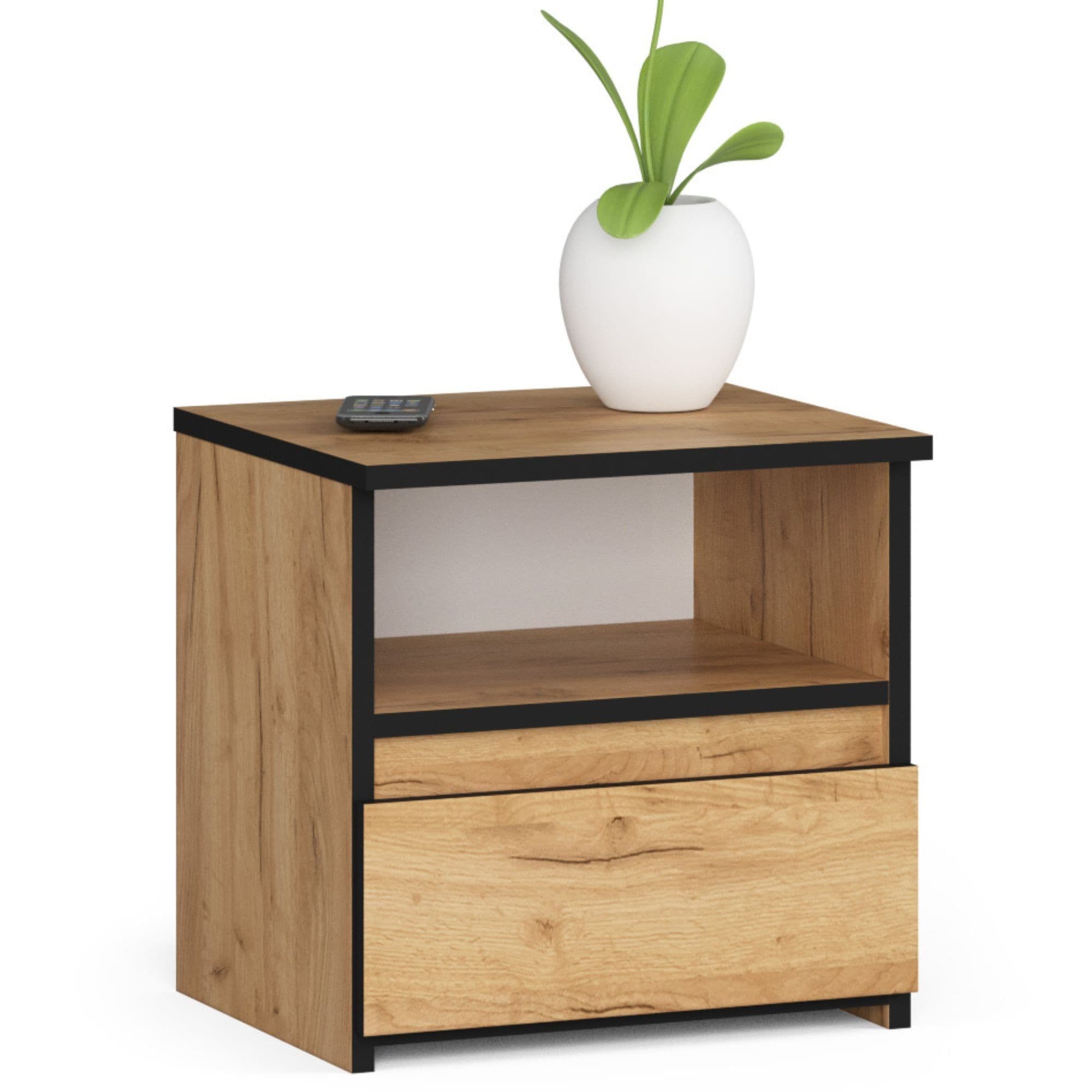Nočný stolík CL1 40 cm dub remeselný