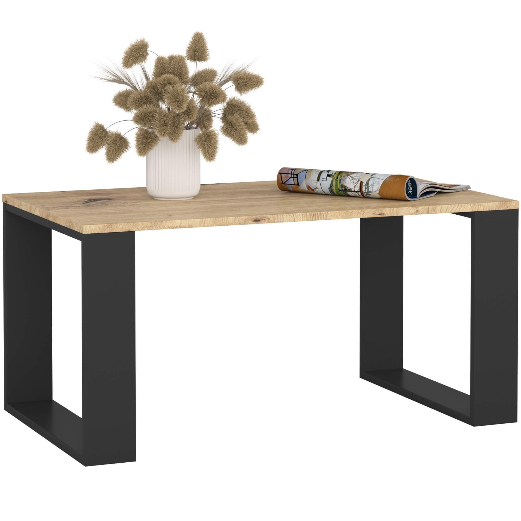 Konferenčný stolík Nox dub artisan/čierny 1